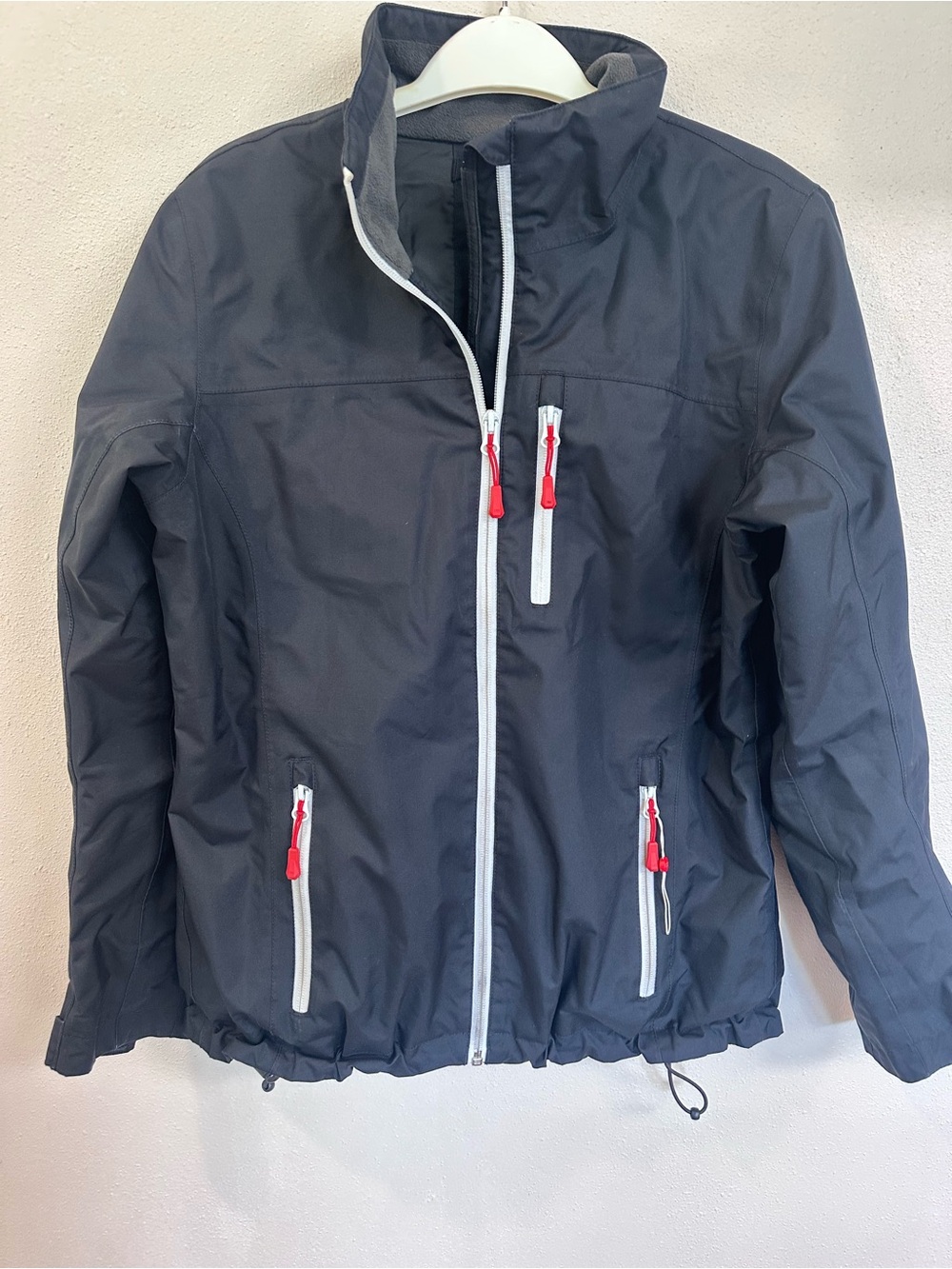 Helly Hansen Black Jacket with Red Accent